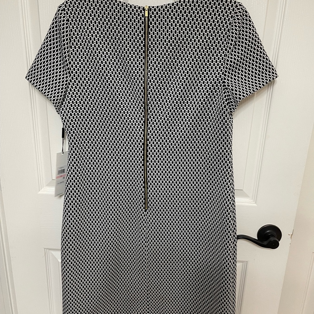 Calvin Klein Black and White Dress Size 10